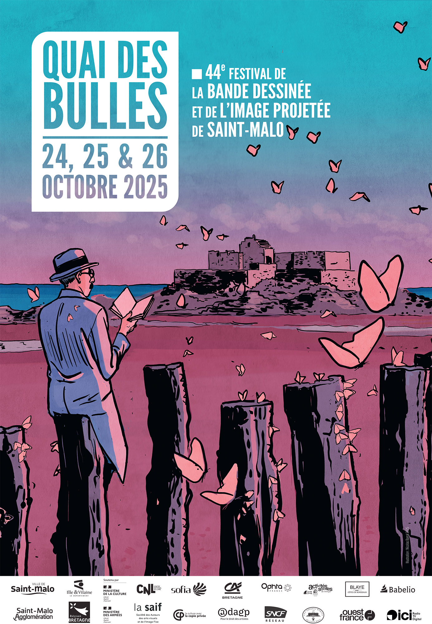 Festival de la bande dessinée et de l’image projetée Quai des Bulles