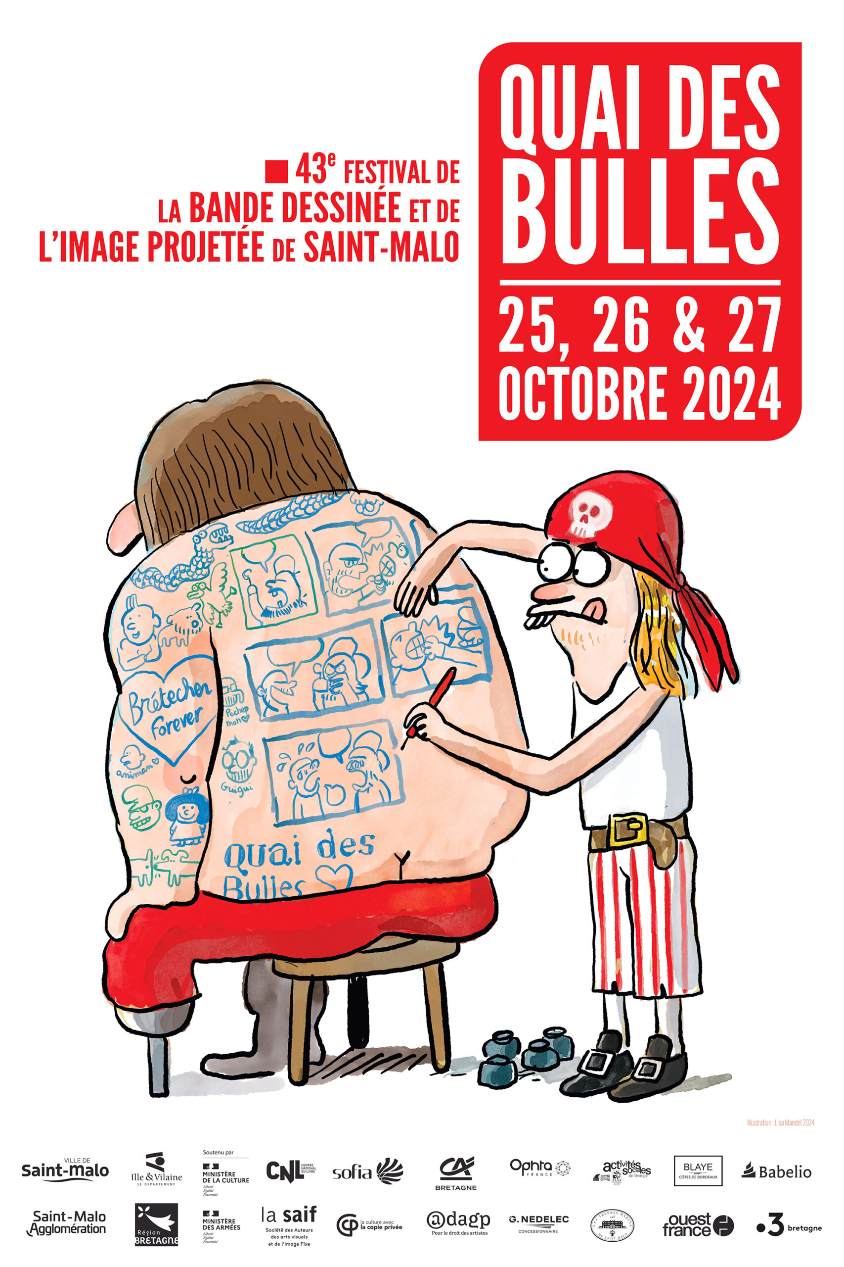 Festival de la bande dessinée et de l’image projetée Quai des Bulles